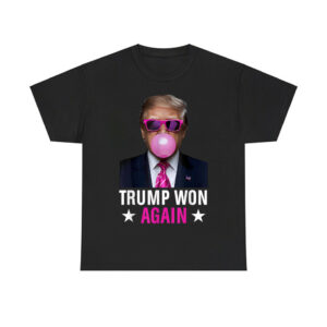 Trump Won Again 2024 Election Vote President 47th American Shirt