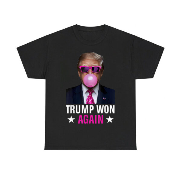 Trump Won Again 2024 Election Vote President 47th American Shirt