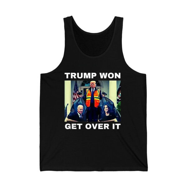 Trump Won Get Over It Garbage Biden Harris Shirt 2