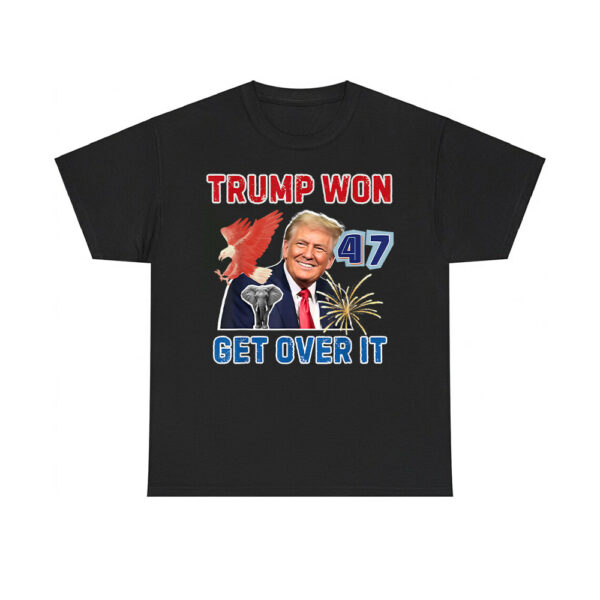 Vintage Trump Won Get Over It 2024 Shirt