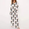 Womens Jumping Musk Pajama Set 2