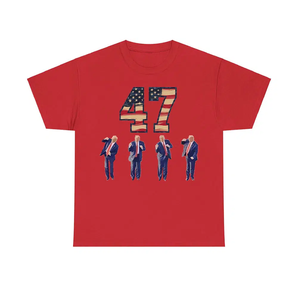Women's Trump Dancing America 47 T-Shirt
