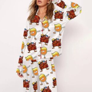 Women's Trump Thanksgiving Pajama Set