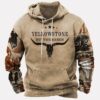 Yellowstone Dutton Ranch Indian Style Men's Hoodie