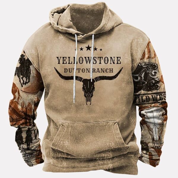 Yellowstone Dutton Ranch Indian Style Men's Hoodie