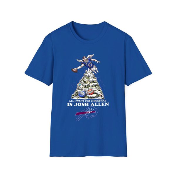 All I Want For Christmas Is Josh Allen Shirt