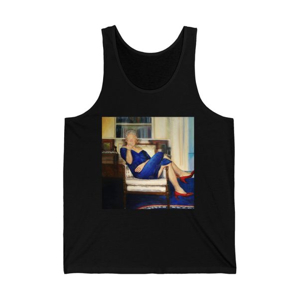 Bill Clinton In Blue Dress Hung In Jeffrey Epsteins Home Shirt 4