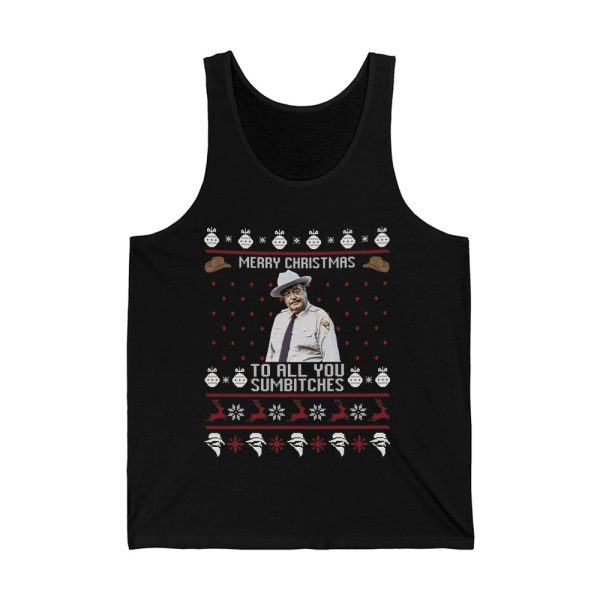 Buford T. Justice Merry Christmas To All You Sumbitches Christmas Shirt