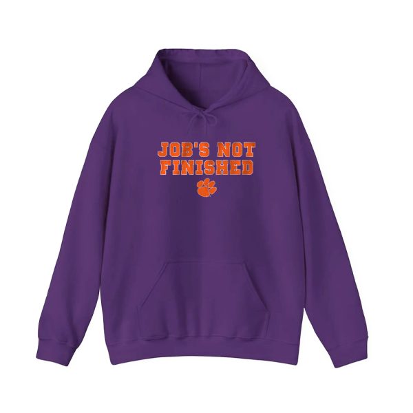 Clemson Football Jobs Not Finished Shirt 2