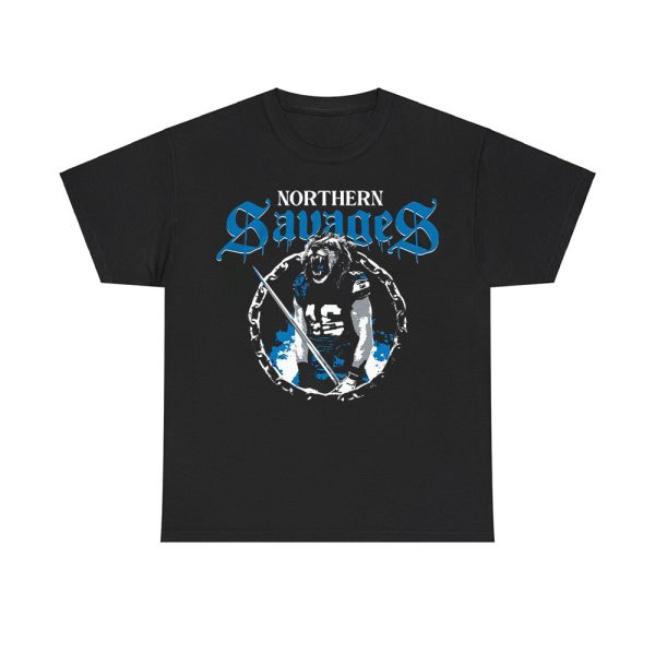 Dan Campbell Lions Defense Northern Savages Shirt