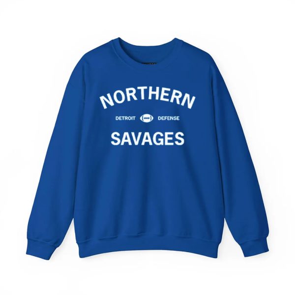 Dan Campbell Northern Savages Detroit Defense Shirt 1