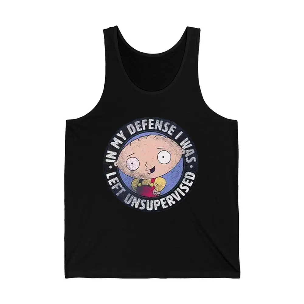 Family Guy Stewie In My Defense I Was Left Unsupervised Shirt 3