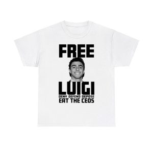 Free Luigi Deny Defend Depose Eat The Ceos Shirt