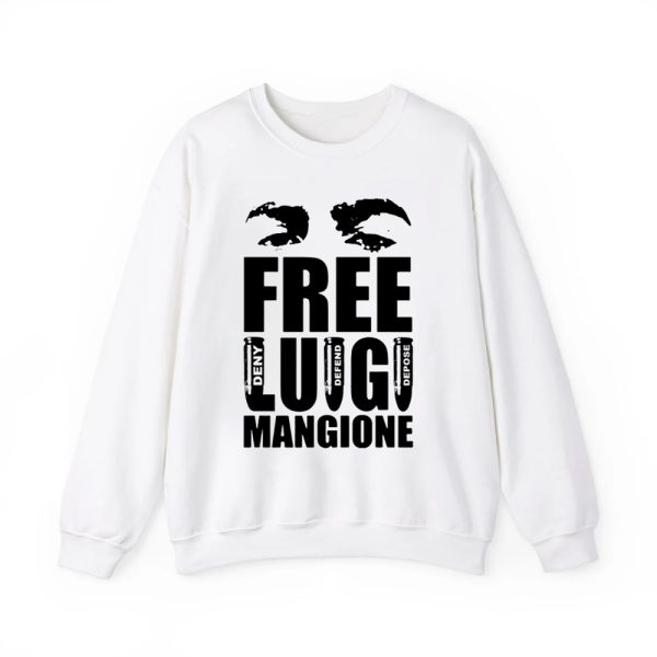 Free Luigi Mangione Deny Defend Depose Shirt 2