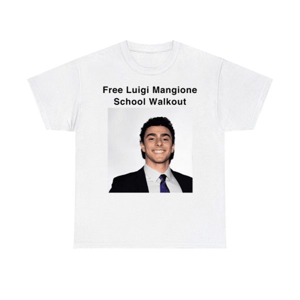 Free Luigi Mangione School Walkout Shirt