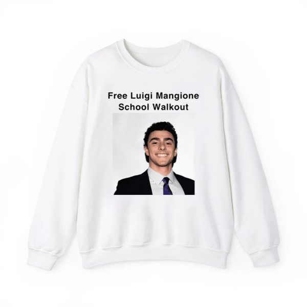 Free Luigi Mangione School Walkout Shirt 4