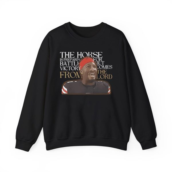 Jameis Winston The Horse Is Preparing For Battle But Victory Comes From The Lord Shirt 4