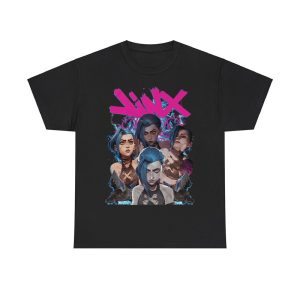 Jinx Arcane Vintage League Of Legends Shirt