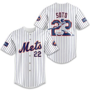 Juan Soto Mets Signature Jersey