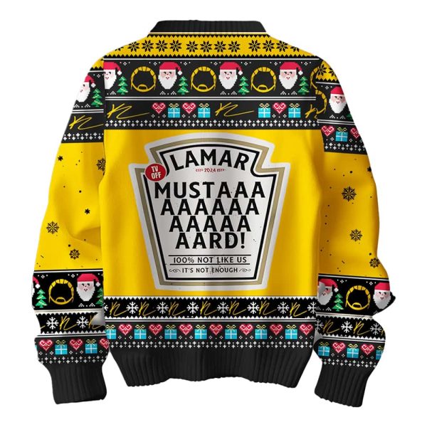 Kendrick Lamar Mustard Special Ugly Sweater