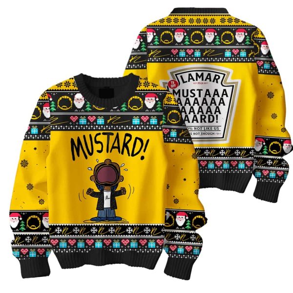 Kendrick Lamar Mustard Special Ugly Sweater