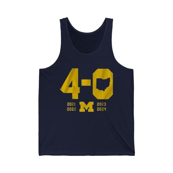 Michigan 2024 Beat Ohio State Football 4 In A Row Shirt 4