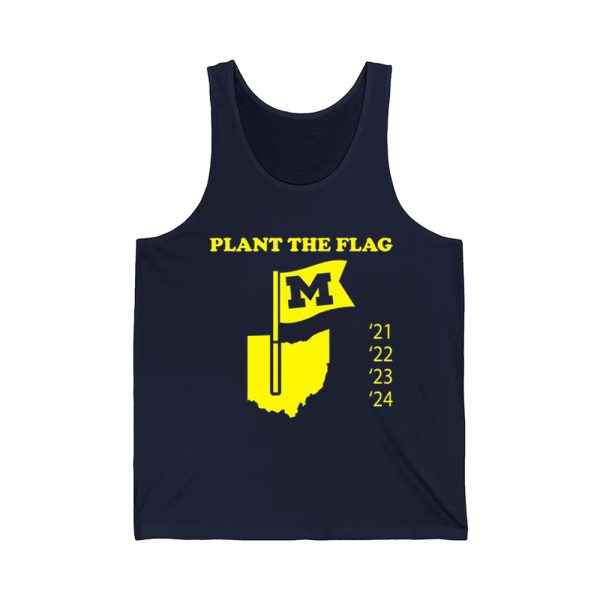 Plant The Flag Michigan 21 22 23 24 Shirt 2