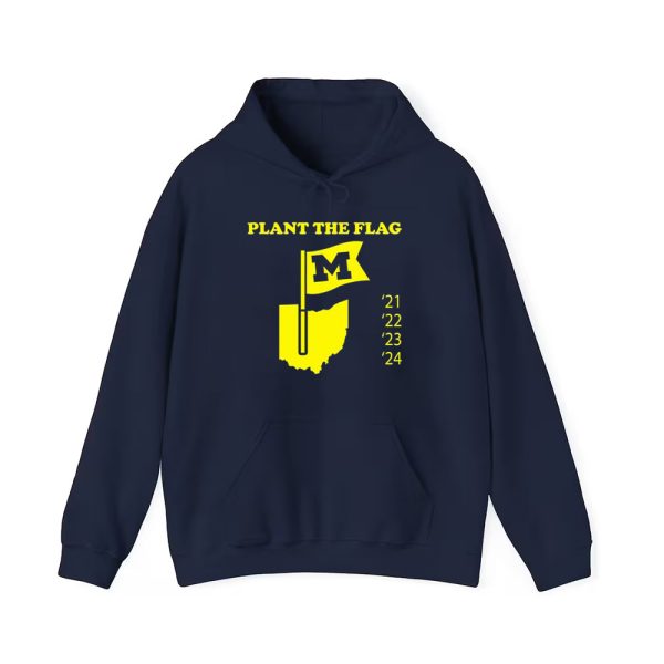 Plant The Flag Michigan 21 22 23 24 Shirt 4