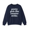 Pretty Girls Like Counter Strike Shirt 2