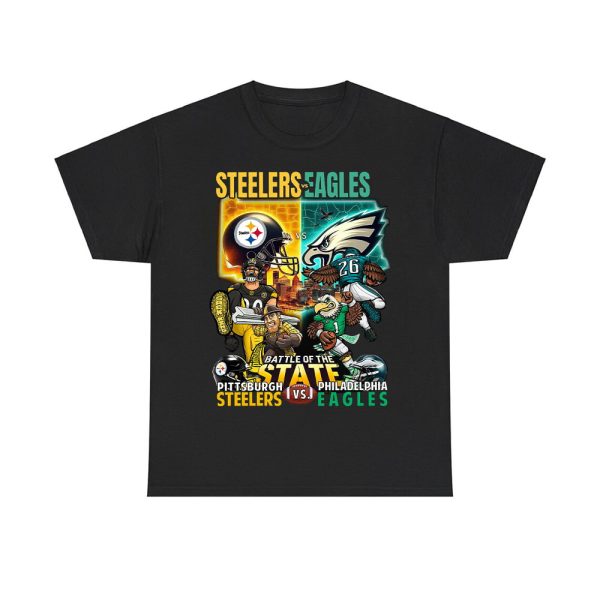 Steelers And Eagles Battle Of The State Shirt