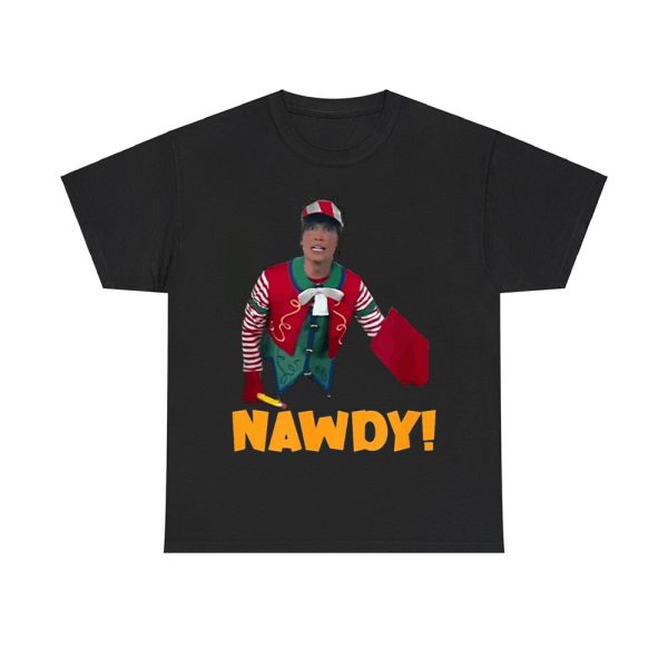 Tally The Elf Nawdy Innocent Christmas Holiday Shirt