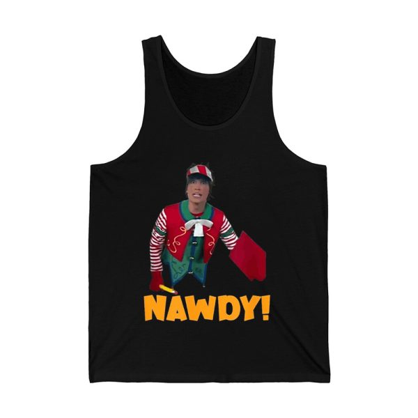 Tally The Elf Nawdy Innocent Christmas Holiday Shirt 4