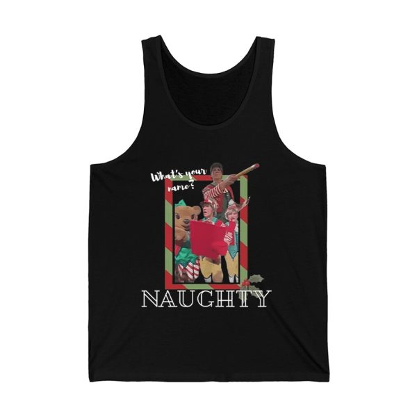 Tally The Elf Santa Disney 2024 Whats Your Name Naughty Shirt 4