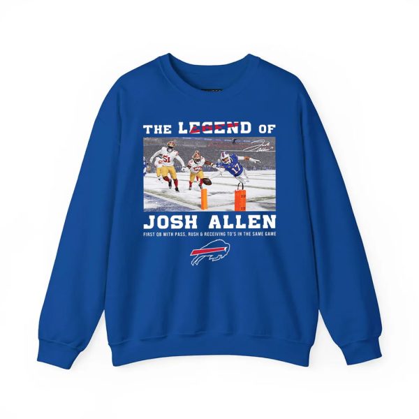 The Legend Of Josh Allen Shirt 3