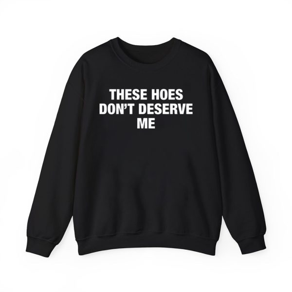 These Hoes Dont Deserve Me Shirt 2