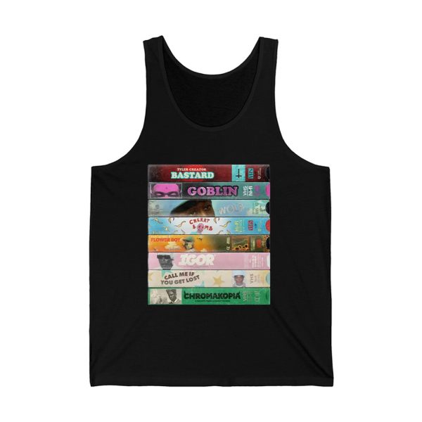 Tyler The Creator VHS Discography Shirt 4