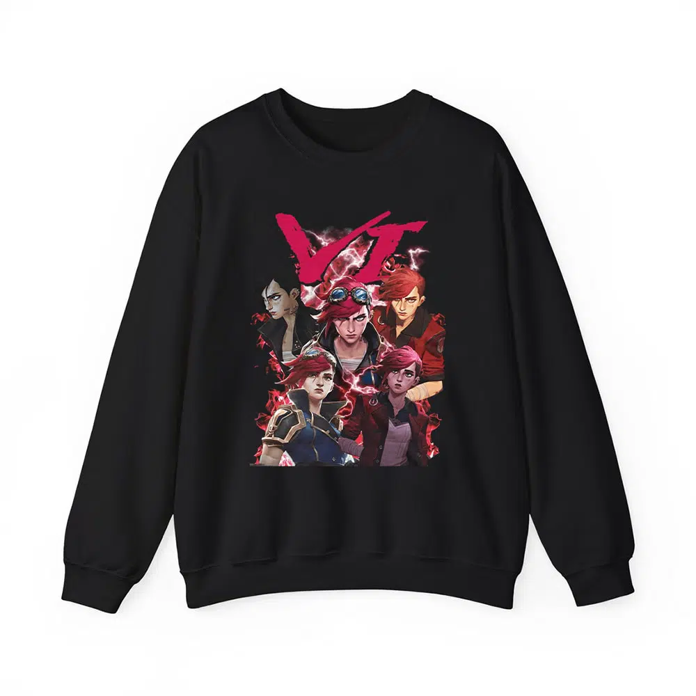 Vi Arcane Vintage League Of Legends Shirt 2 Vi Arcane Vintage League Of Legends Shirt 2