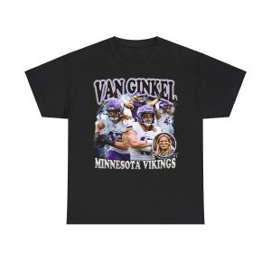 Vikings Brian Flores Van Ginkel Shirt